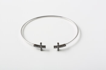 black crosses bracelet women
