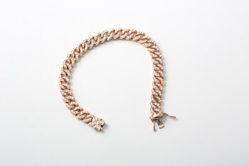 groumette bracelet rose gold