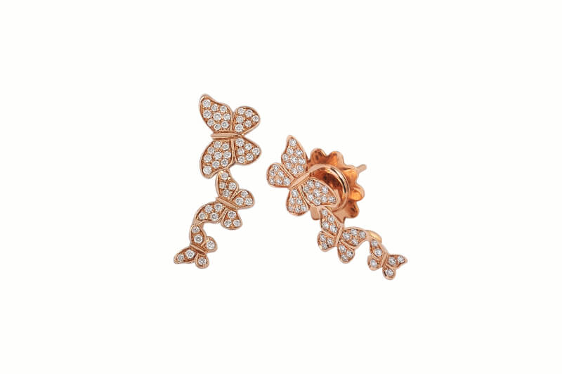 butterfly earrings butterfly earrings