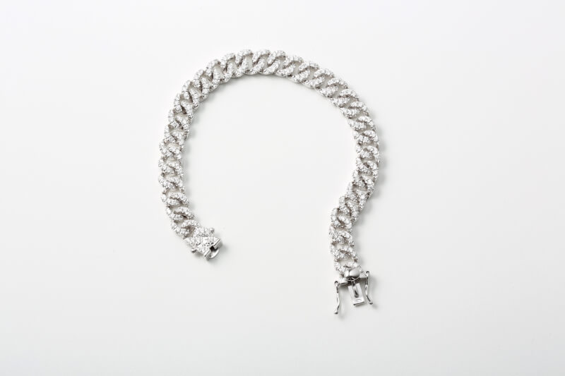 bracelet groumette white gold bracelet groumette white gold