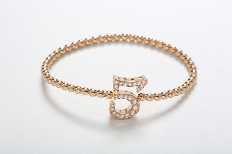 number 5 bracelet number 5 bracelet